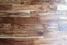 5" x 3/4" natural hand scraped tobacco road acacia flooring