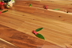 5" x 3/4" selected natural long leaf acacia  flooring