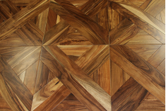 natural acacia parquet flooring