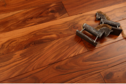 flat acacia golden teak hardwood flooring - 5"x3/4"