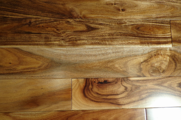 gloss finish natural Small leaf acacia flooring