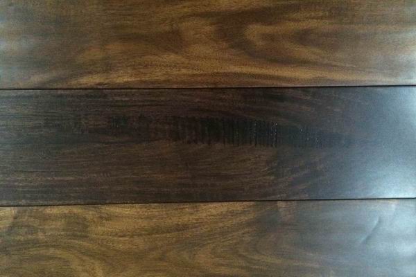 dark walnut hardwood floors - 5" x 3/4"
