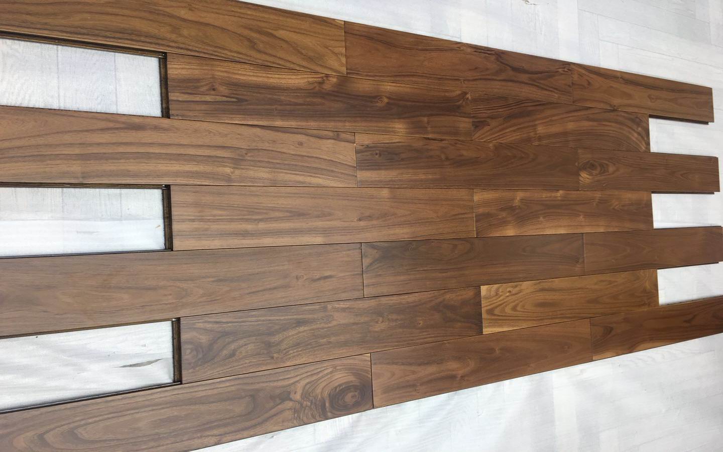 walnut stained hardwood floors